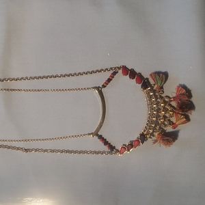 Necklace and earrings